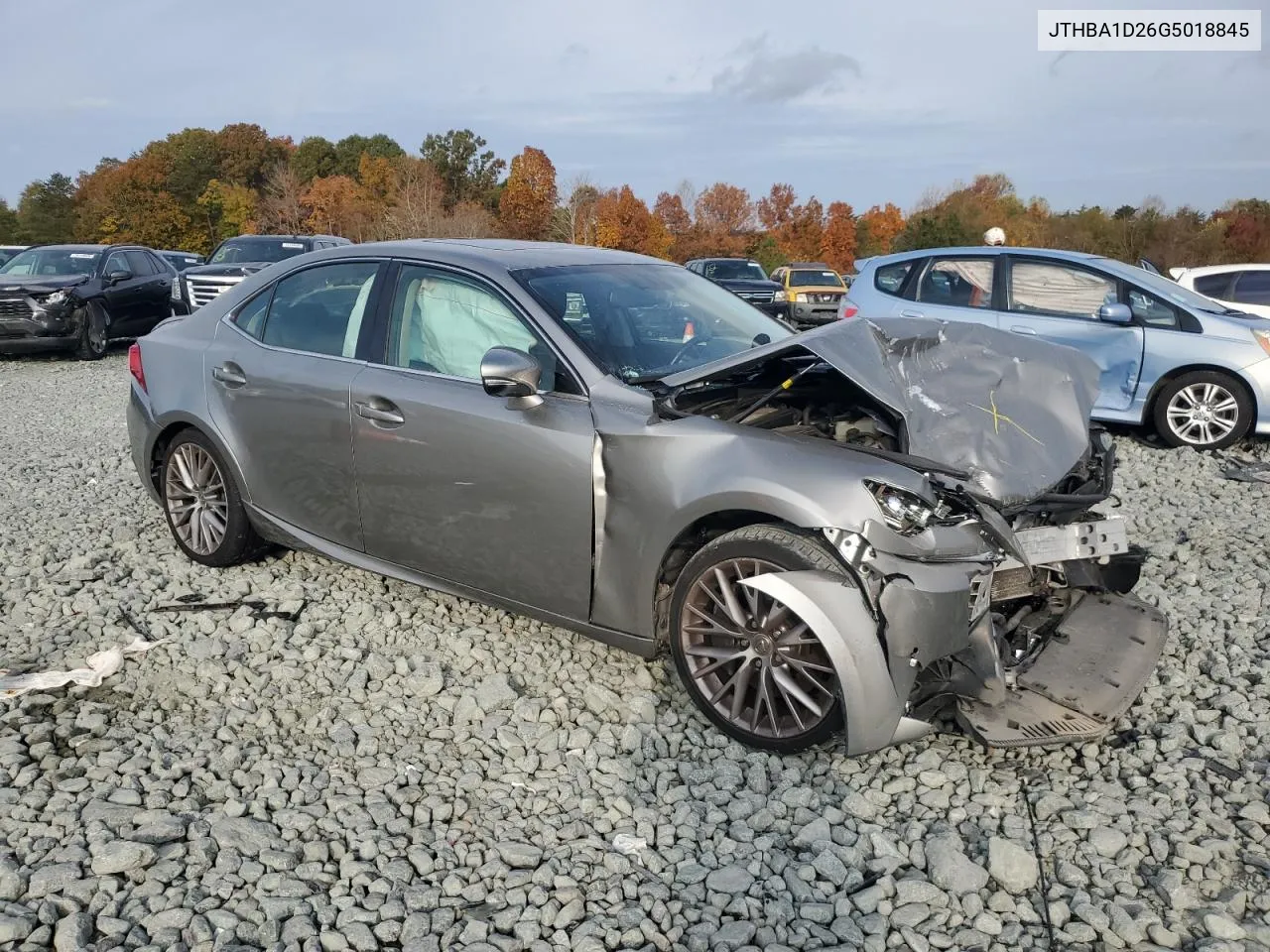 2016 Lexus Is 200T VIN: JTHBA1D26G5018845 Lot: 78518224