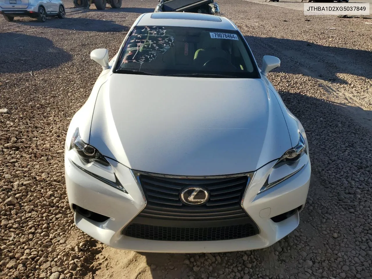 2016 Lexus Is 200T VIN: JTHBA1D2XG5037849 Lot: 79078464