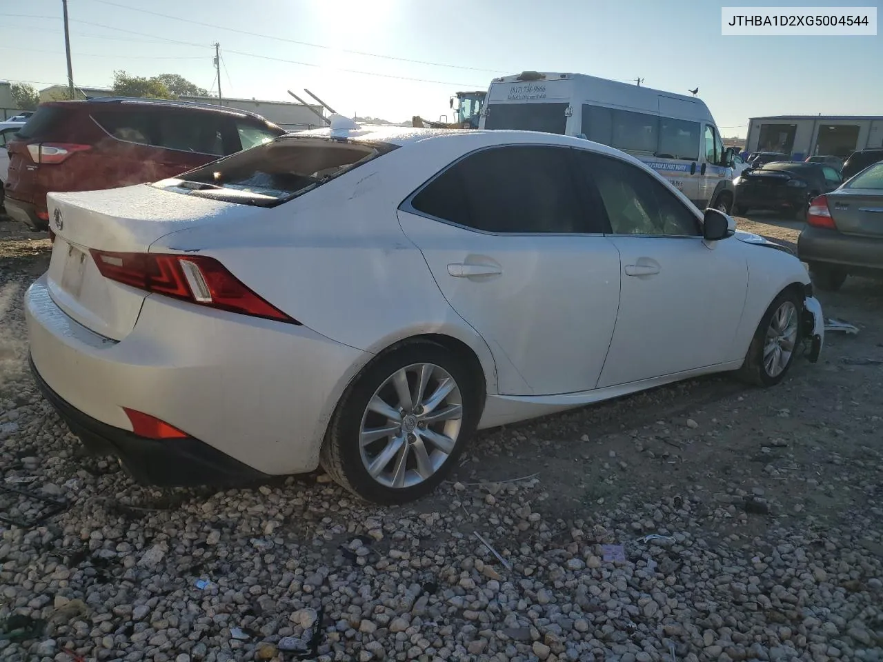 2016 Lexus Is 200T VIN: JTHBA1D2XG5004544 Lot: 79361654