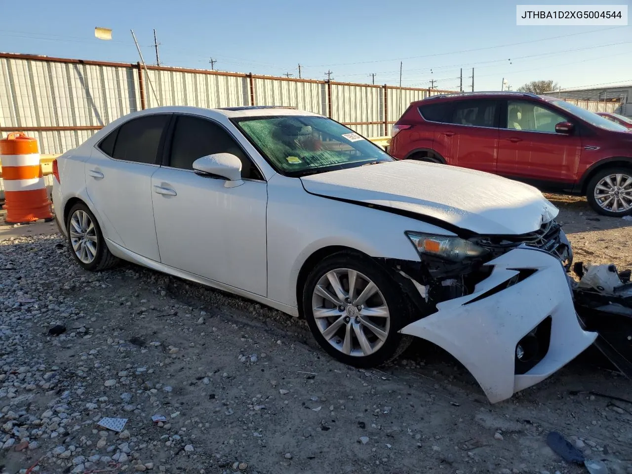 2016 Lexus Is 200T VIN: JTHBA1D2XG5004544 Lot: 79361654