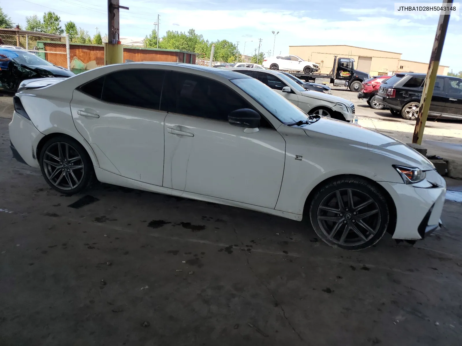 2017 Lexus Is 200T VIN: JTHBA1D28H5043148 Lot: 62879634