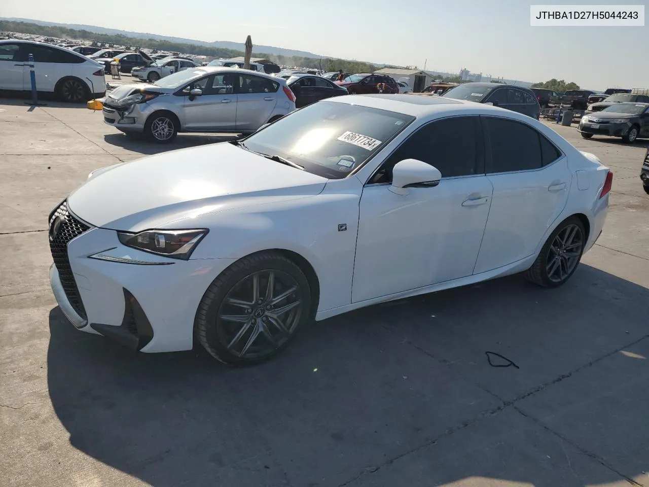 2017 Lexus Is 200T VIN: JTHBA1D27H5044243 Lot: 68617734