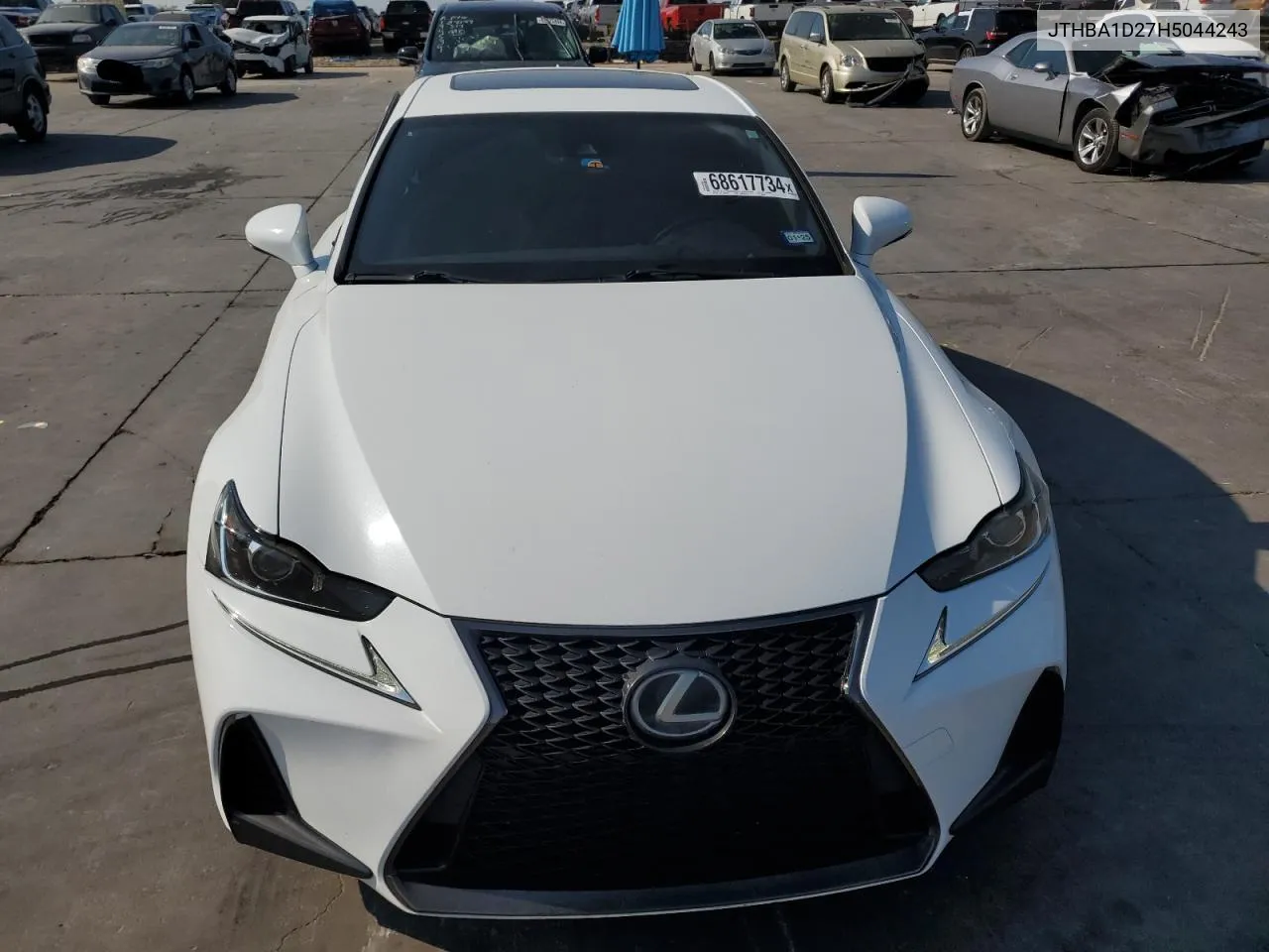 2017 Lexus Is 200T VIN: JTHBA1D27H5044243 Lot: 68617734