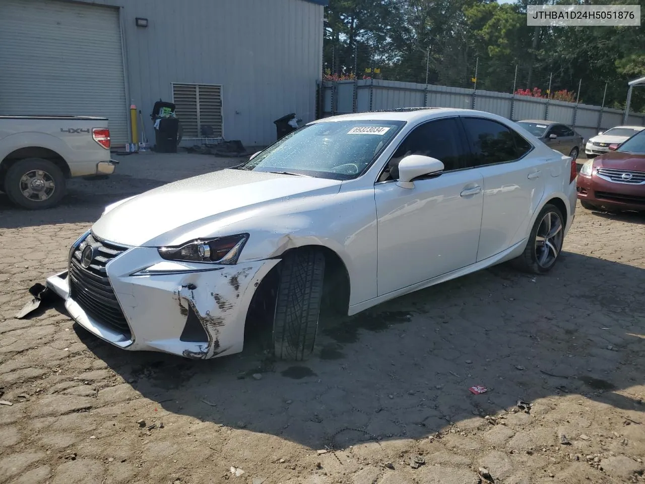 2017 Lexus Is 200T VIN: JTHBA1D24H5051876 Lot: 69323034