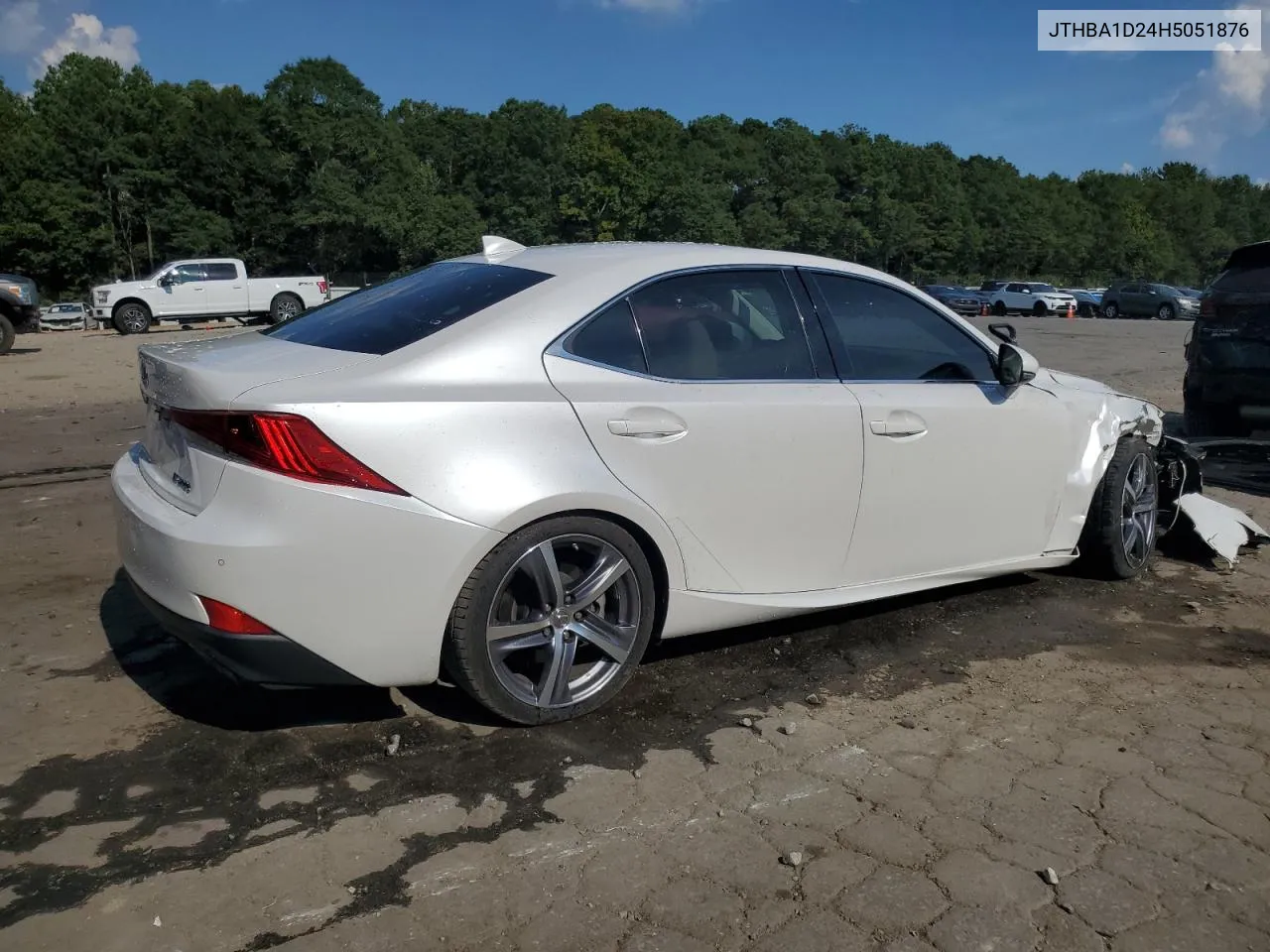 2017 Lexus Is 200T VIN: JTHBA1D24H5051876 Lot: 69323034