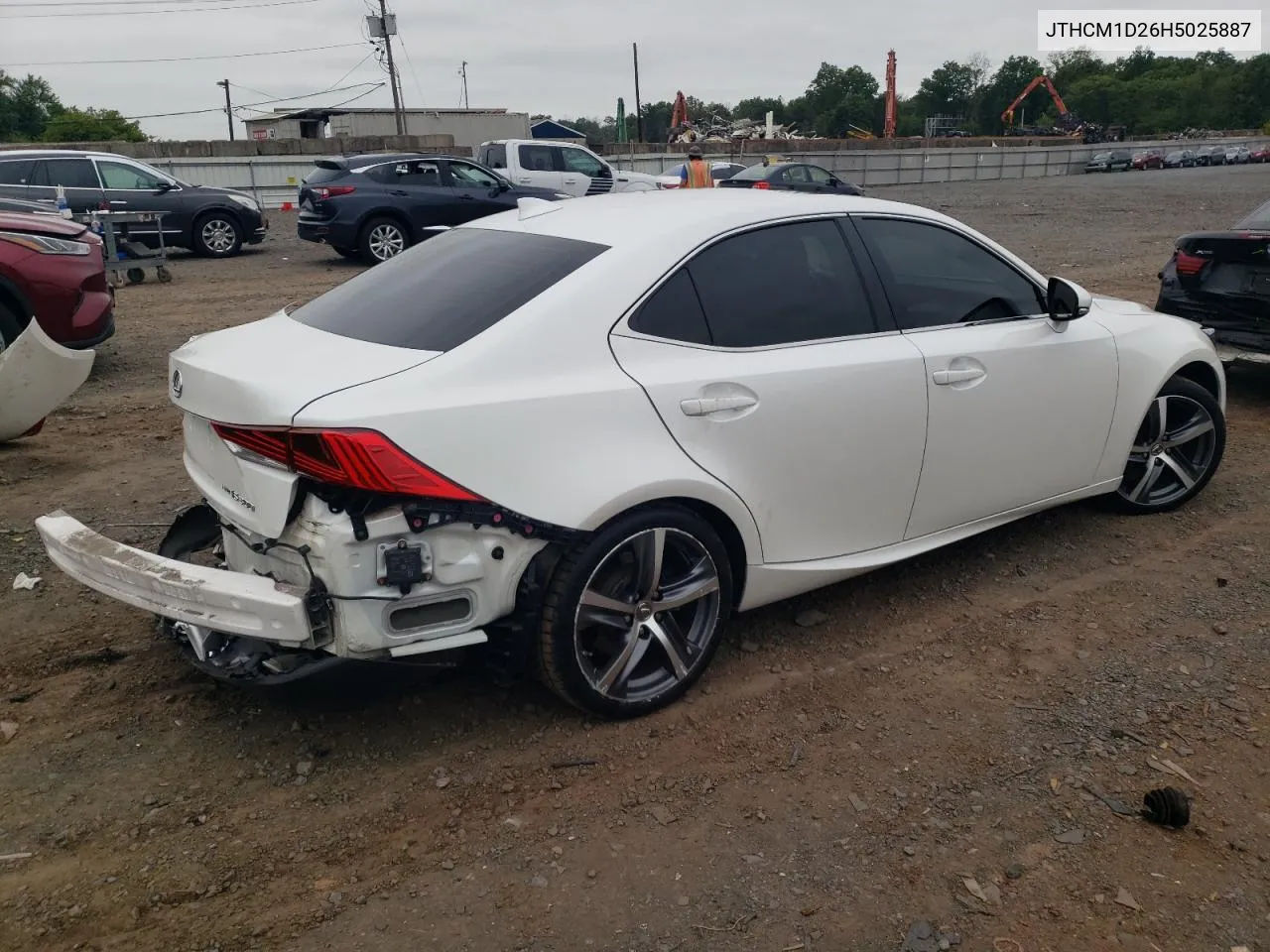 2017 Lexus Is 300 VIN: JTHCM1D26H5025887 Lot: 69659294