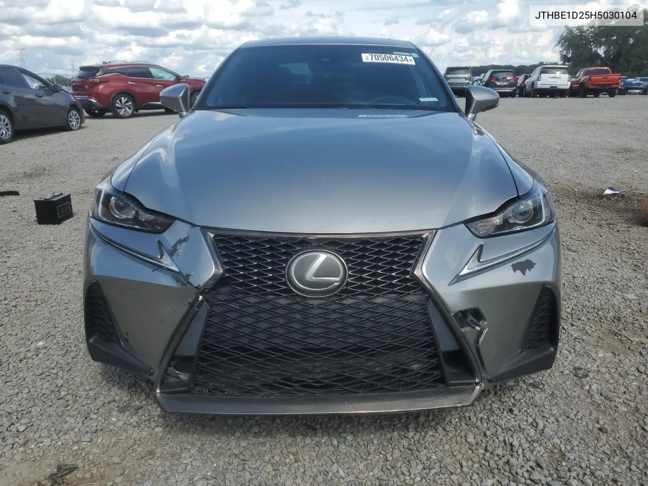 2017 Lexus Is 350 VIN: JTHBE1D25H5030104 Lot: 70506434