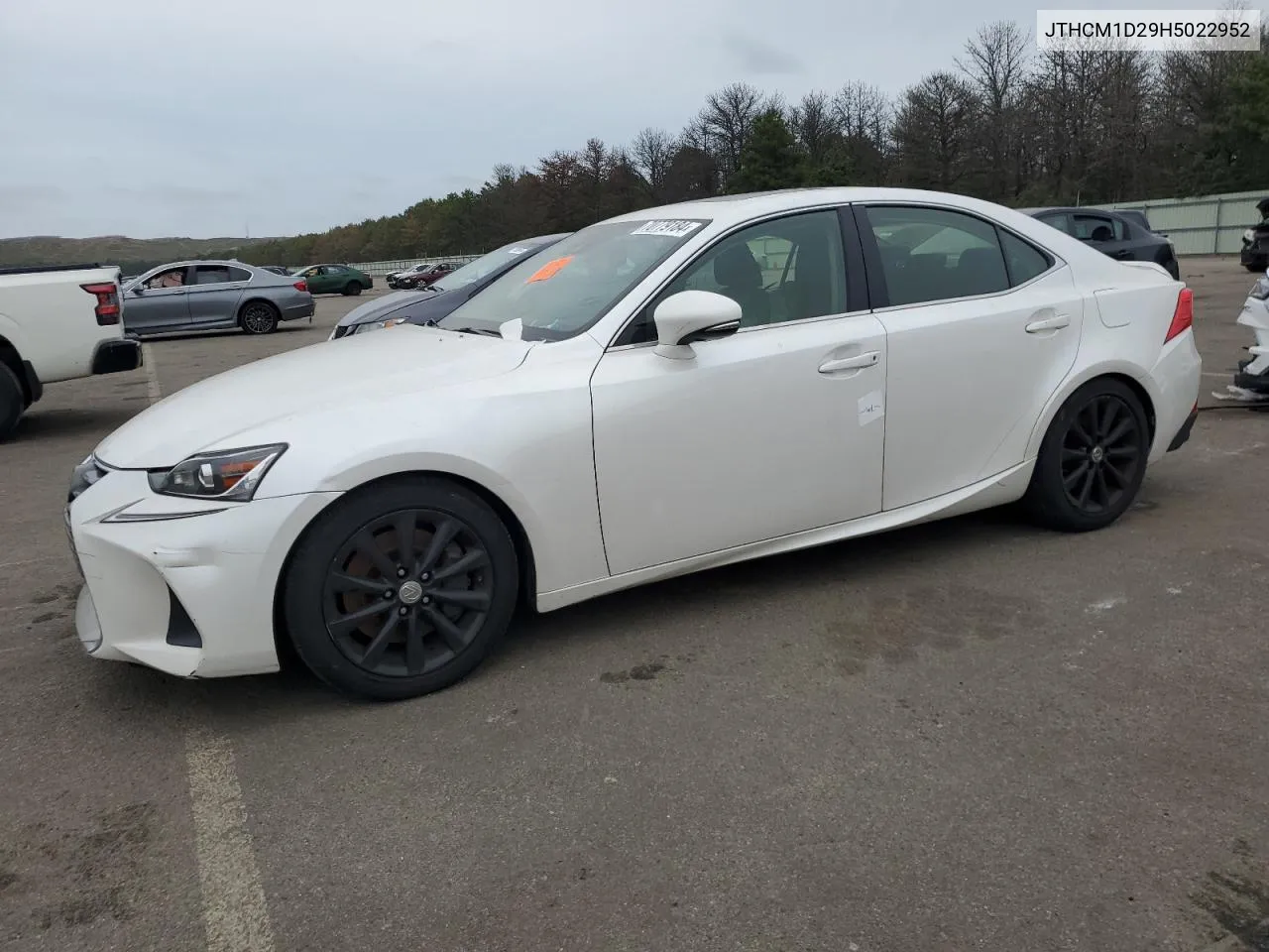 2017 Lexus Is 300 VIN: JTHCM1D29H5022952 Lot: 70779184