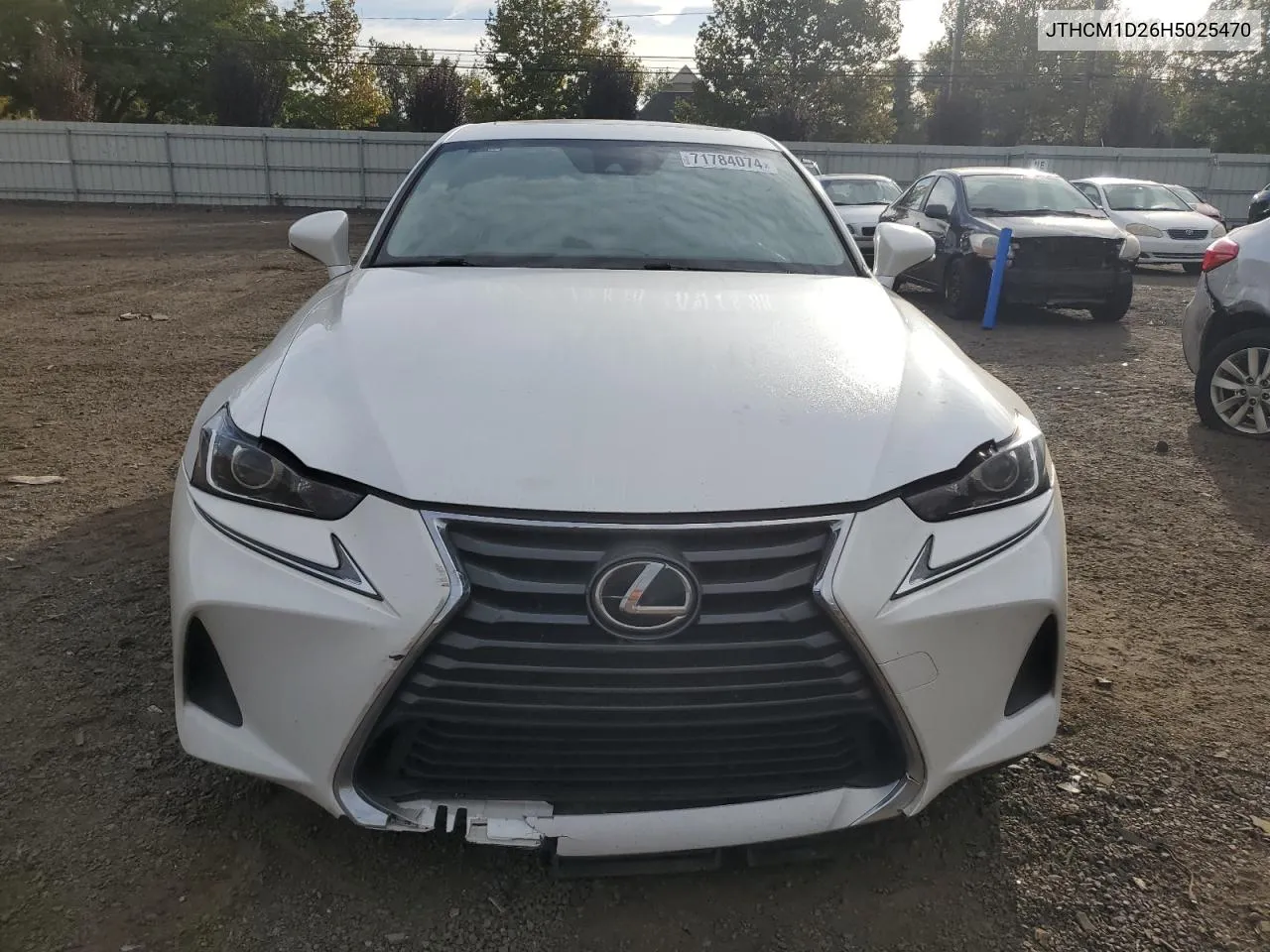 2017 Lexus Is 300 VIN: JTHCM1D26H5025470 Lot: 71784074