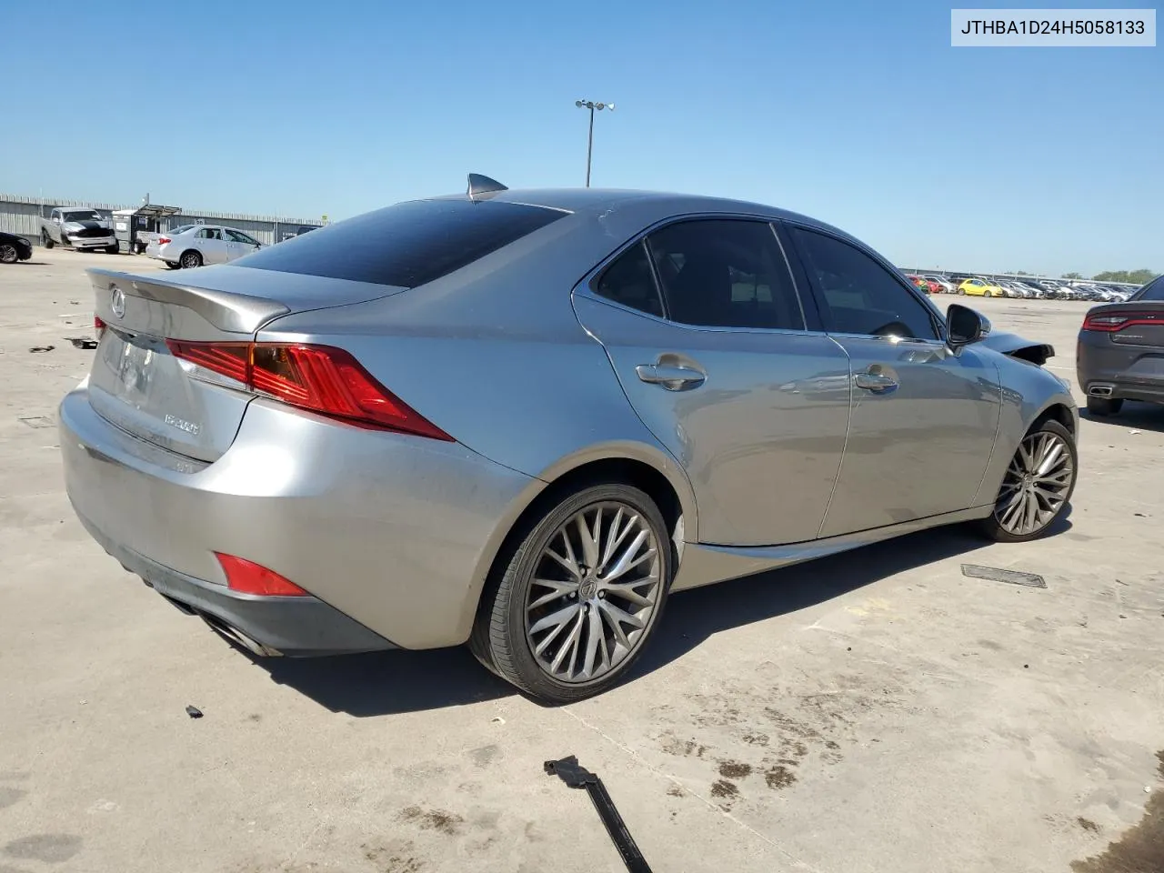 2017 Lexus Is 200T VIN: JTHBA1D24H5058133 Lot: 72472254