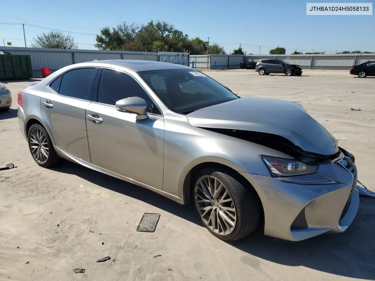 2017 Lexus Is 200T VIN: JTHBA1D24H5058133 Lot: 72472254