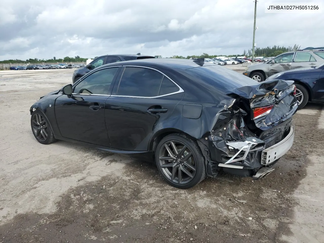 2017 Lexus Is 200T VIN: JTHBA1D27H5051256 Lot: 72710474