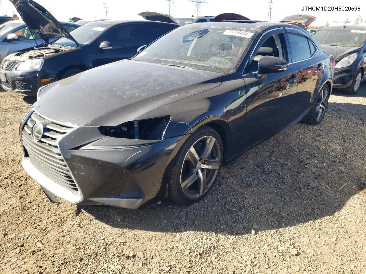 2017 Lexus Is 300 VIN: JTHCM1D20H5020698 Lot: 72819434