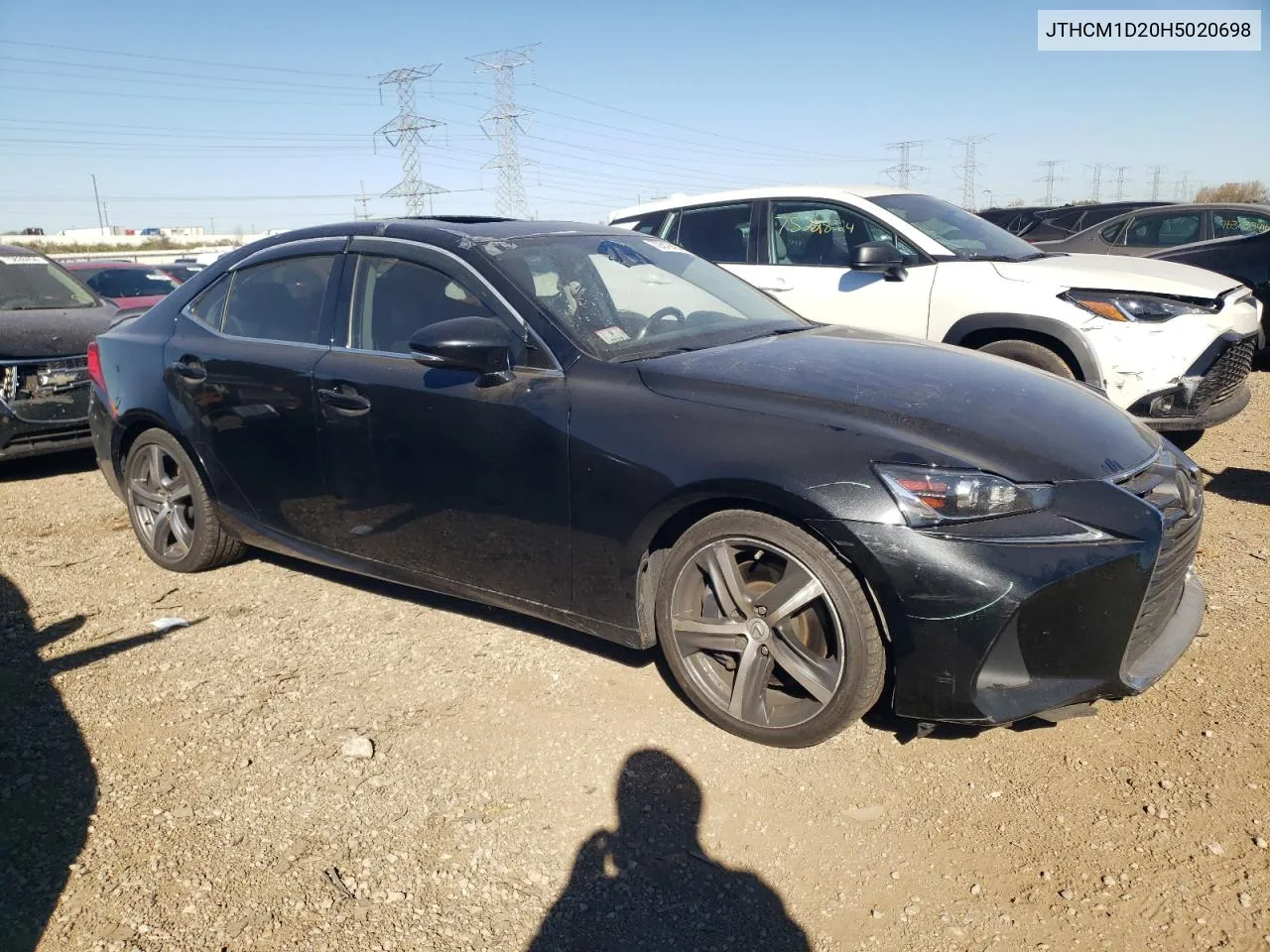 2017 Lexus Is 300 VIN: JTHCM1D20H5020698 Lot: 72819434