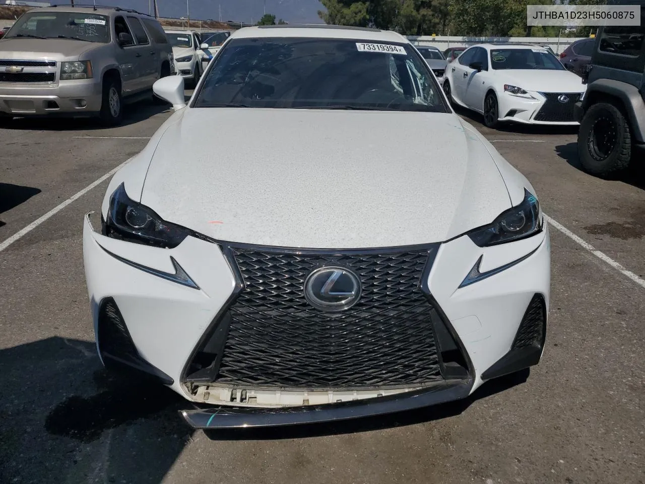 2017 Lexus Is 200T VIN: JTHBA1D23H5060875 Lot: 73319394