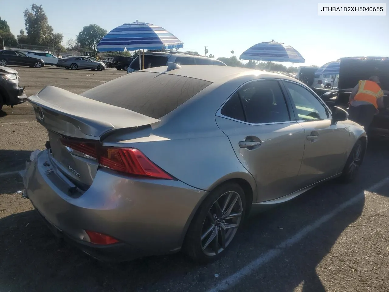 2017 Lexus Is 200T VIN: JTHBA1D2XH5040655 Lot: 73434374