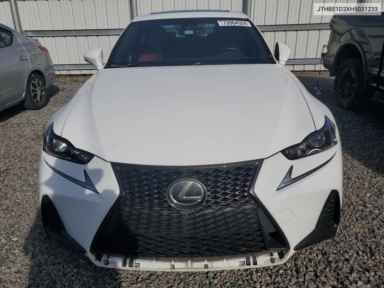 2017 Lexus Is 350 VIN: JTHBE1D2XH5031233 Lot: 73964524