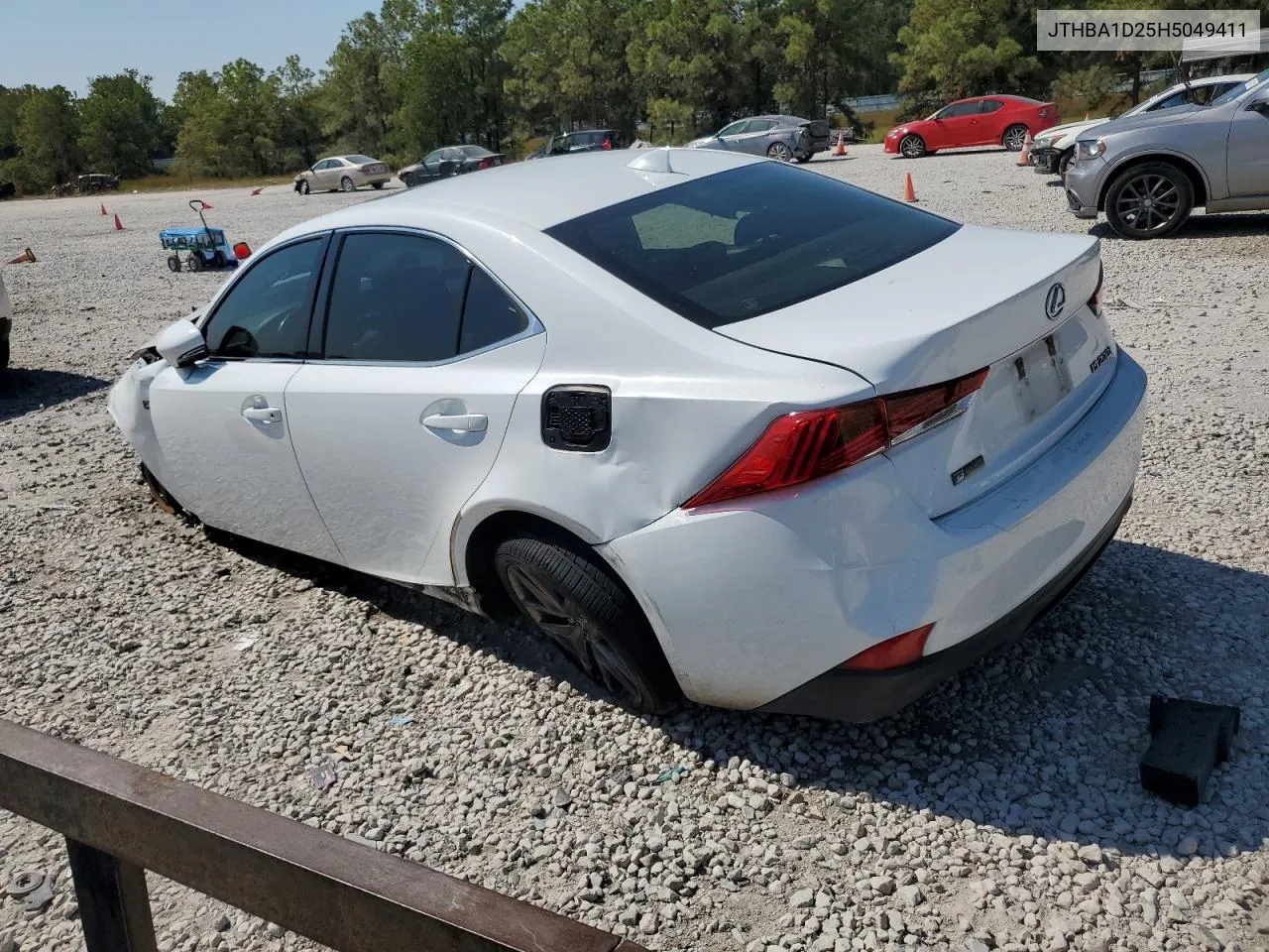 2017 Lexus Is 200T VIN: JTHBA1D25H5049411 Lot: 75750414