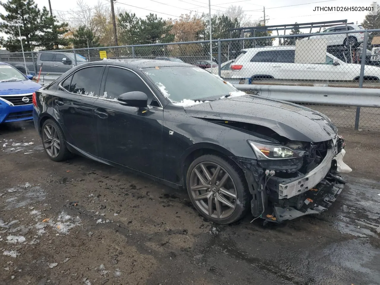 2017 Lexus Is 300 VIN: JTHCM1D26H5020401 Lot: 79273884