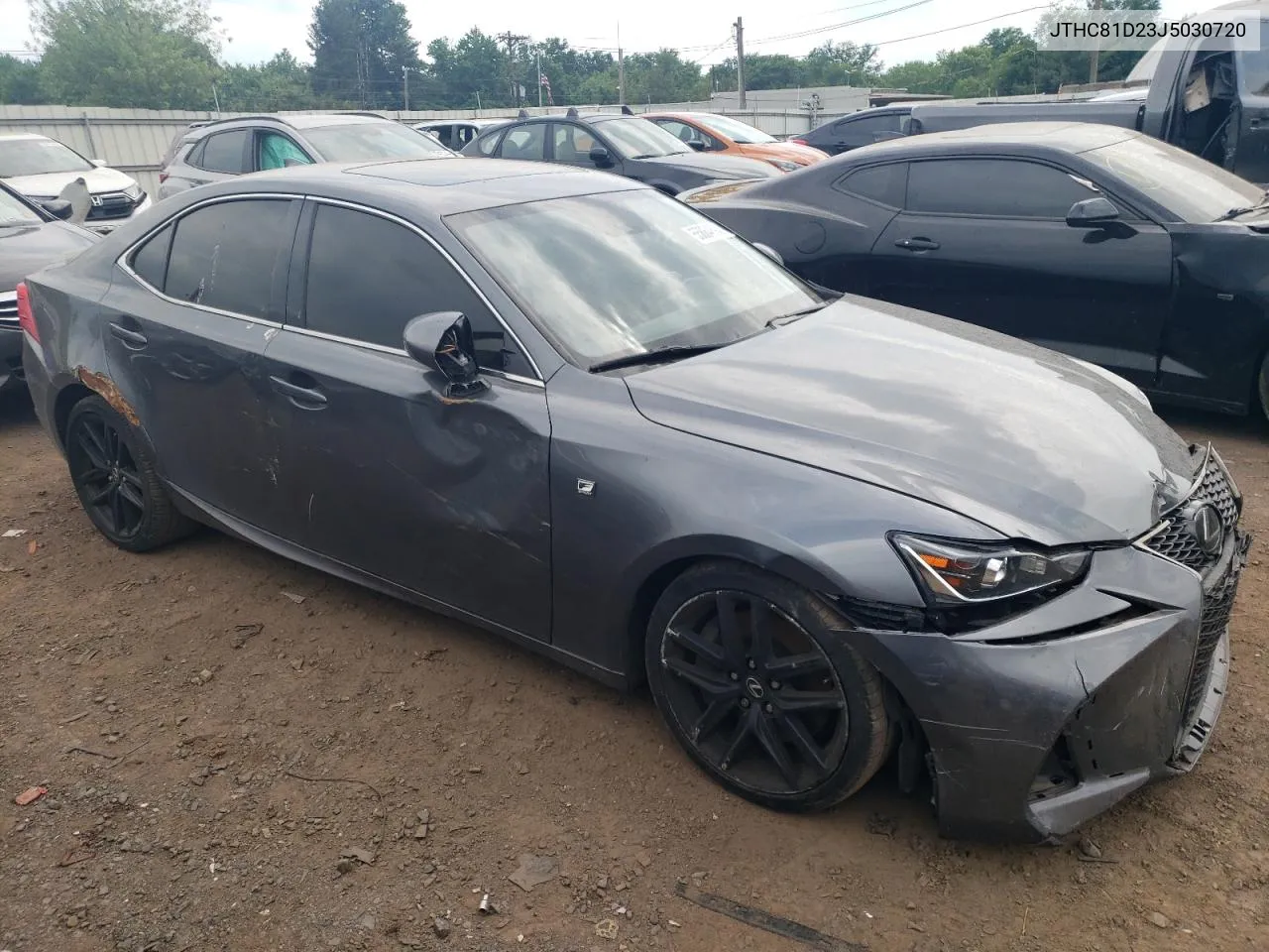 2018 Lexus Is 300 VIN: JTHC81D23J5030720 Lot: 55884894