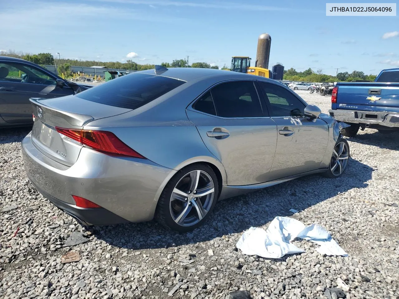 2018 Lexus Is 300 VIN: JTHBA1D22J5064096 Lot: 69718004