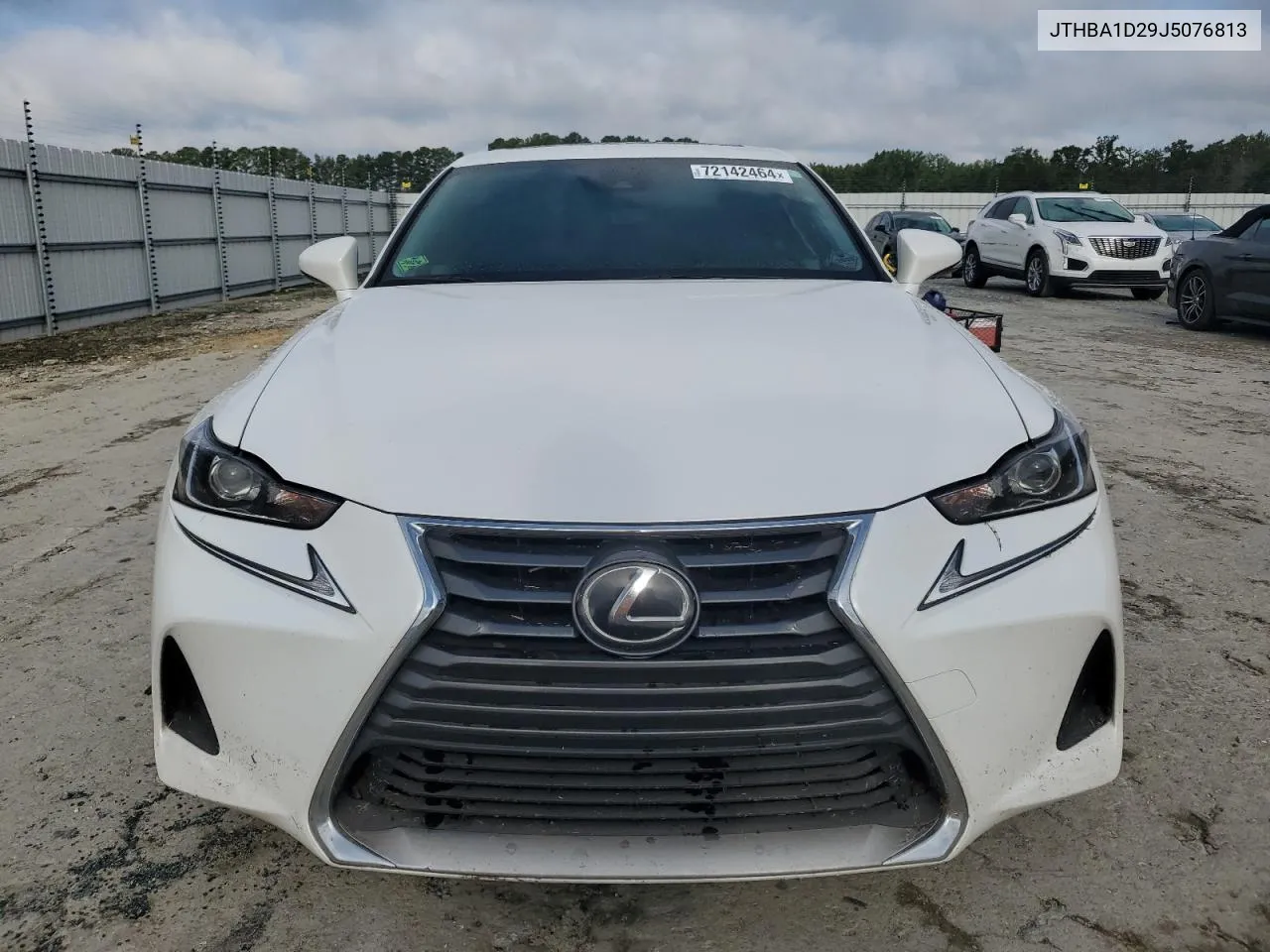 2018 Lexus Is 300 VIN: JTHBA1D29J5076813 Lot: 72142464