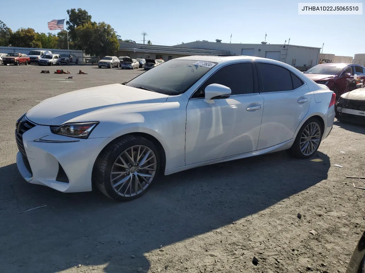 JTHBA1D22J5065510 2018 Lexus Is 300