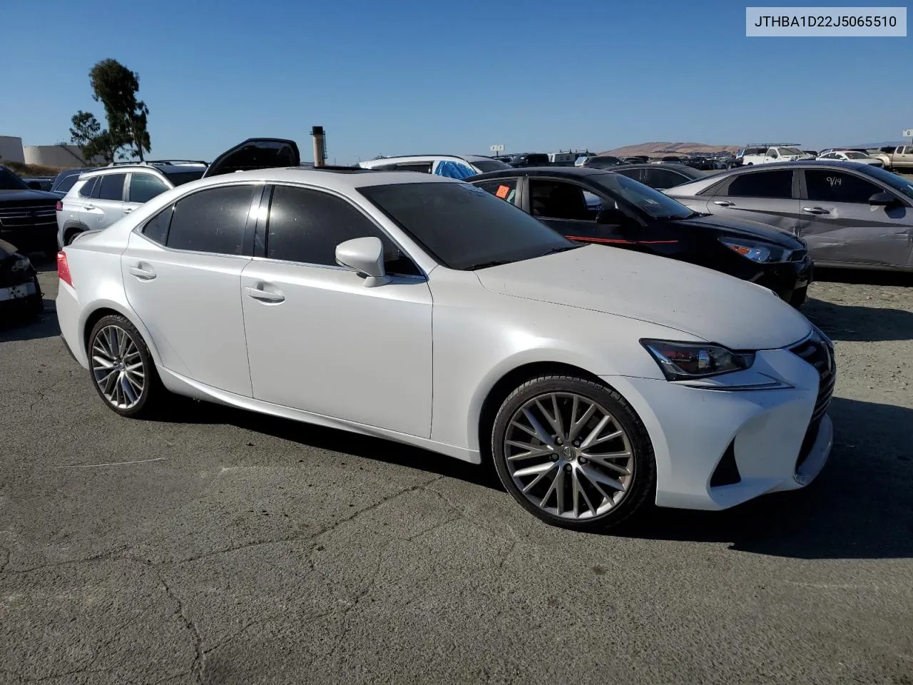 JTHBA1D22J5065510 2018 Lexus Is 300