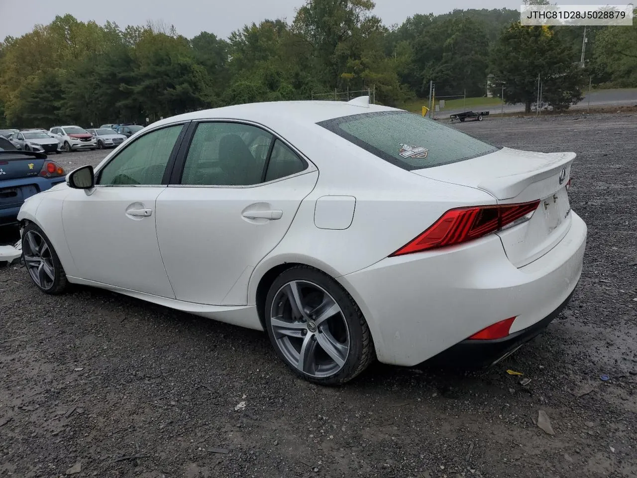 JTHC81D28J5028879 2018 Lexus Is 300