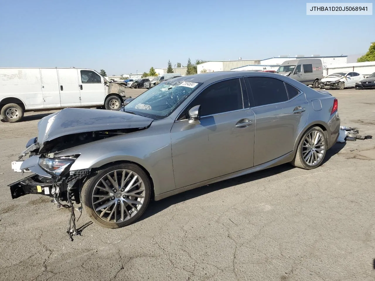 2018 Lexus Is 300 VIN: JTHBA1D20J5068941 Lot: 72854604