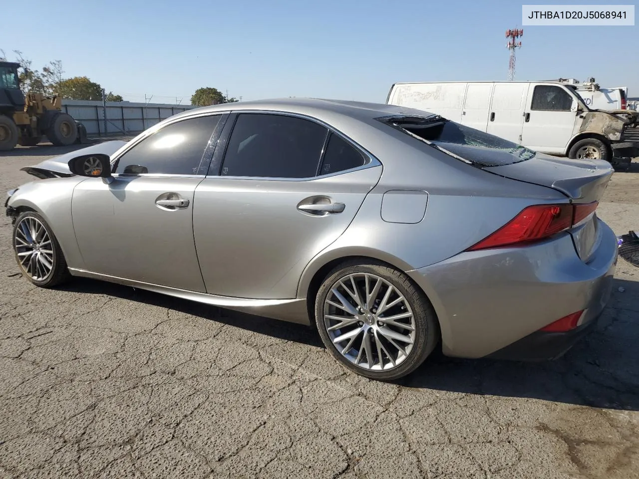 2018 Lexus Is 300 VIN: JTHBA1D20J5068941 Lot: 72854604