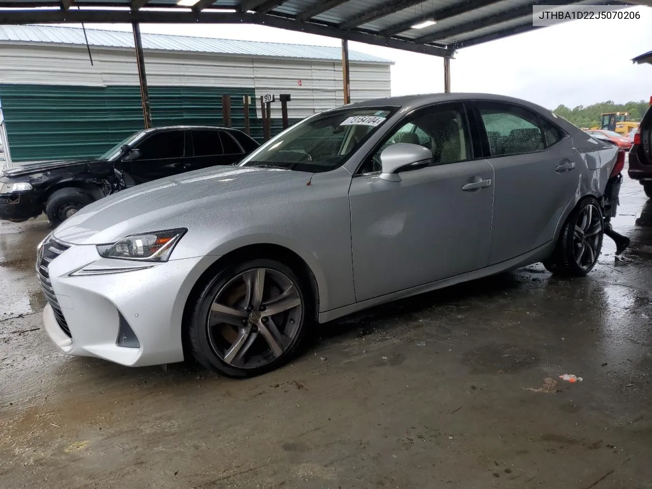 2018 Lexus Is 300 VIN: JTHBA1D22J5070206 Lot: 73154104