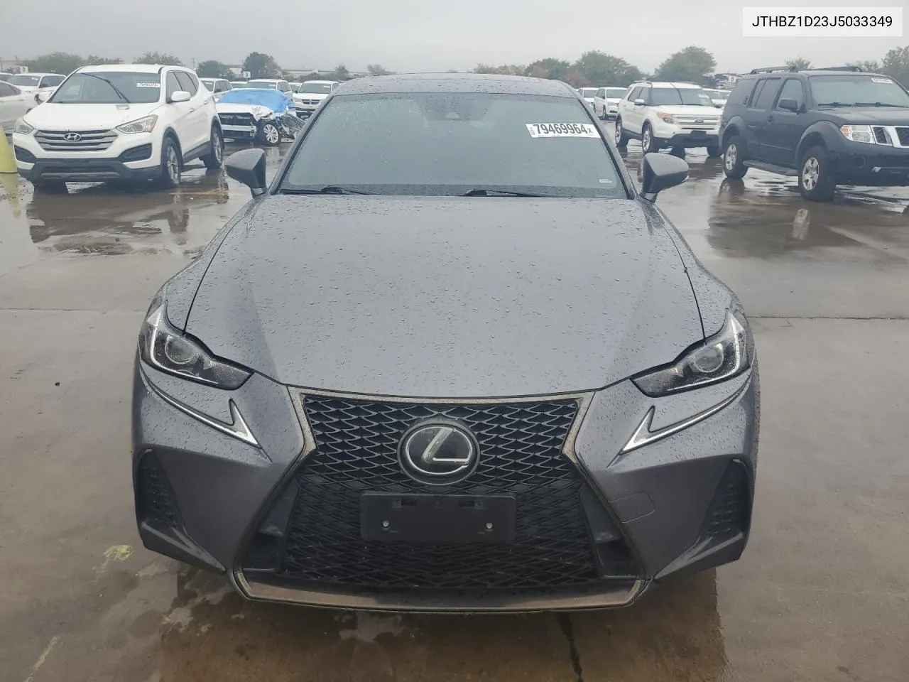 2018 Lexus Is 350 VIN: JTHBZ1D23J5033349 Lot: 79469964