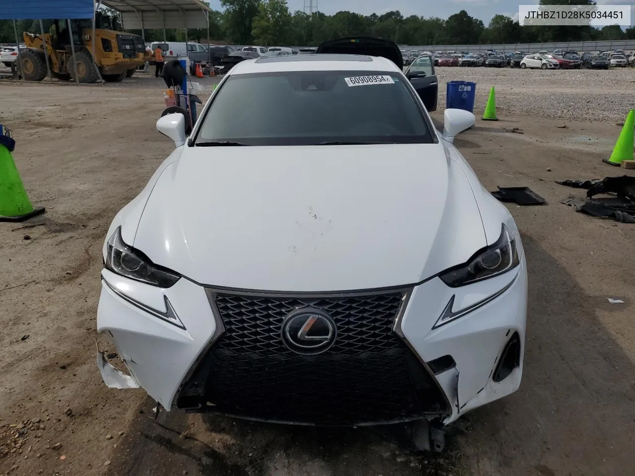 2019 Lexus Is 350 VIN: JTHBZ1D28K5034451 Lot: 60908954