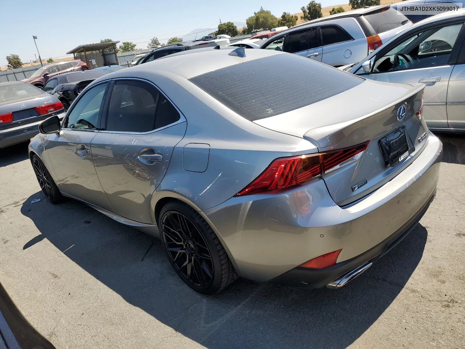 2019 Lexus Is 300 VIN: JTHBA1D2XK5099017 Lot: 66435154