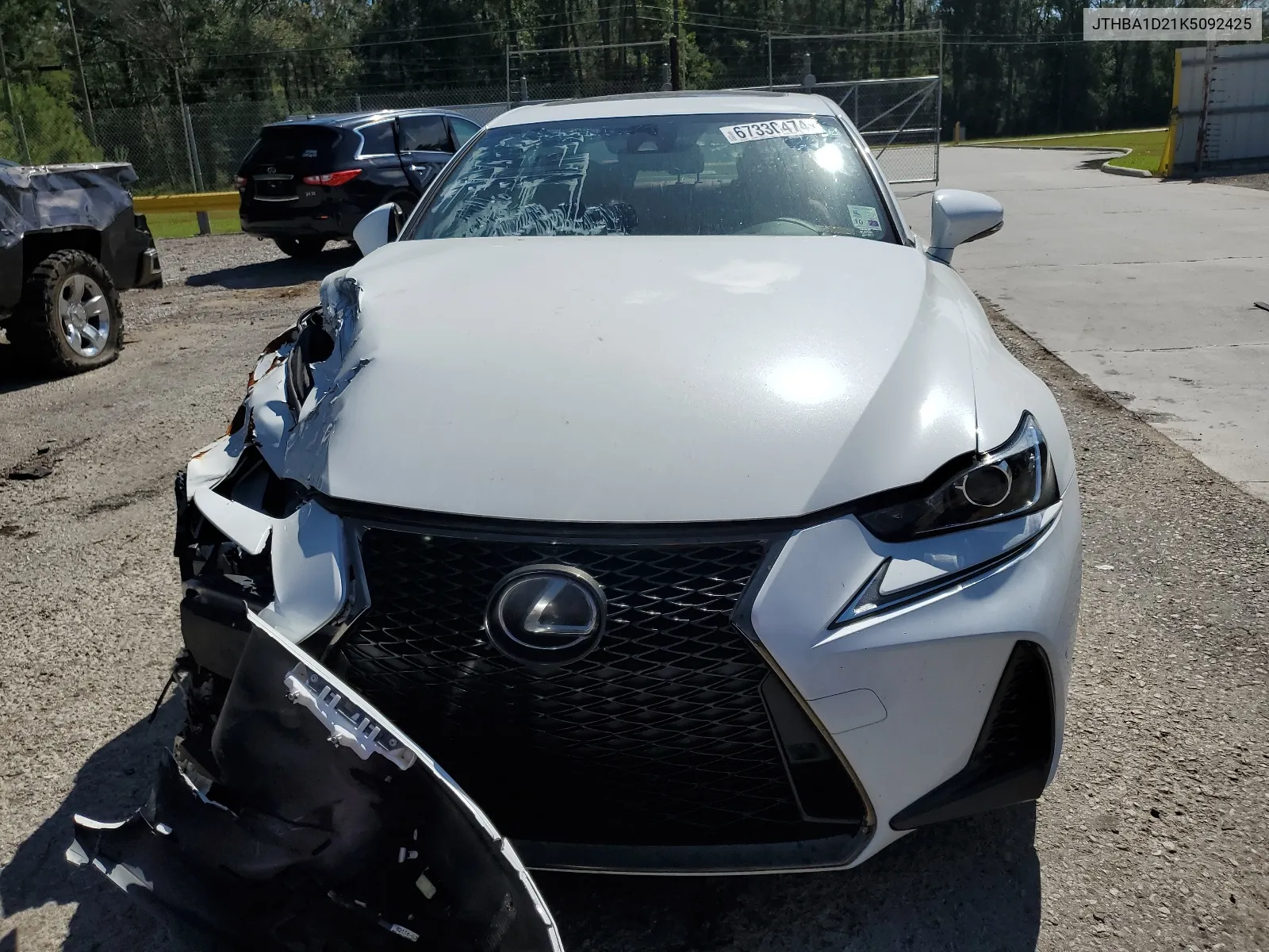 2019 Lexus Is 300 VIN: JTHBA1D21K5092425 Lot: 67330474