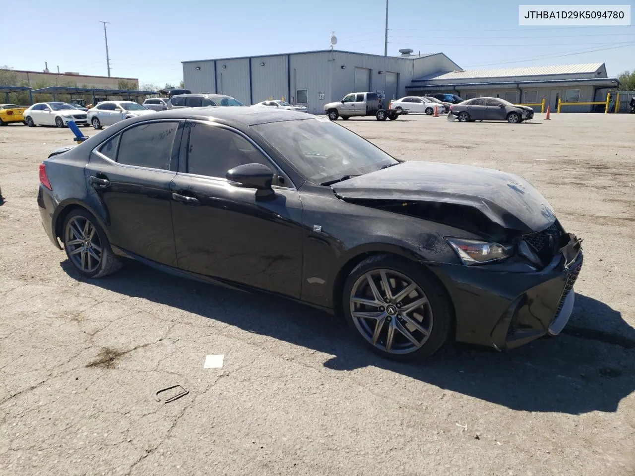 2019 Lexus Is 300 VIN: JTHBA1D29K5094780 Lot: 73099714