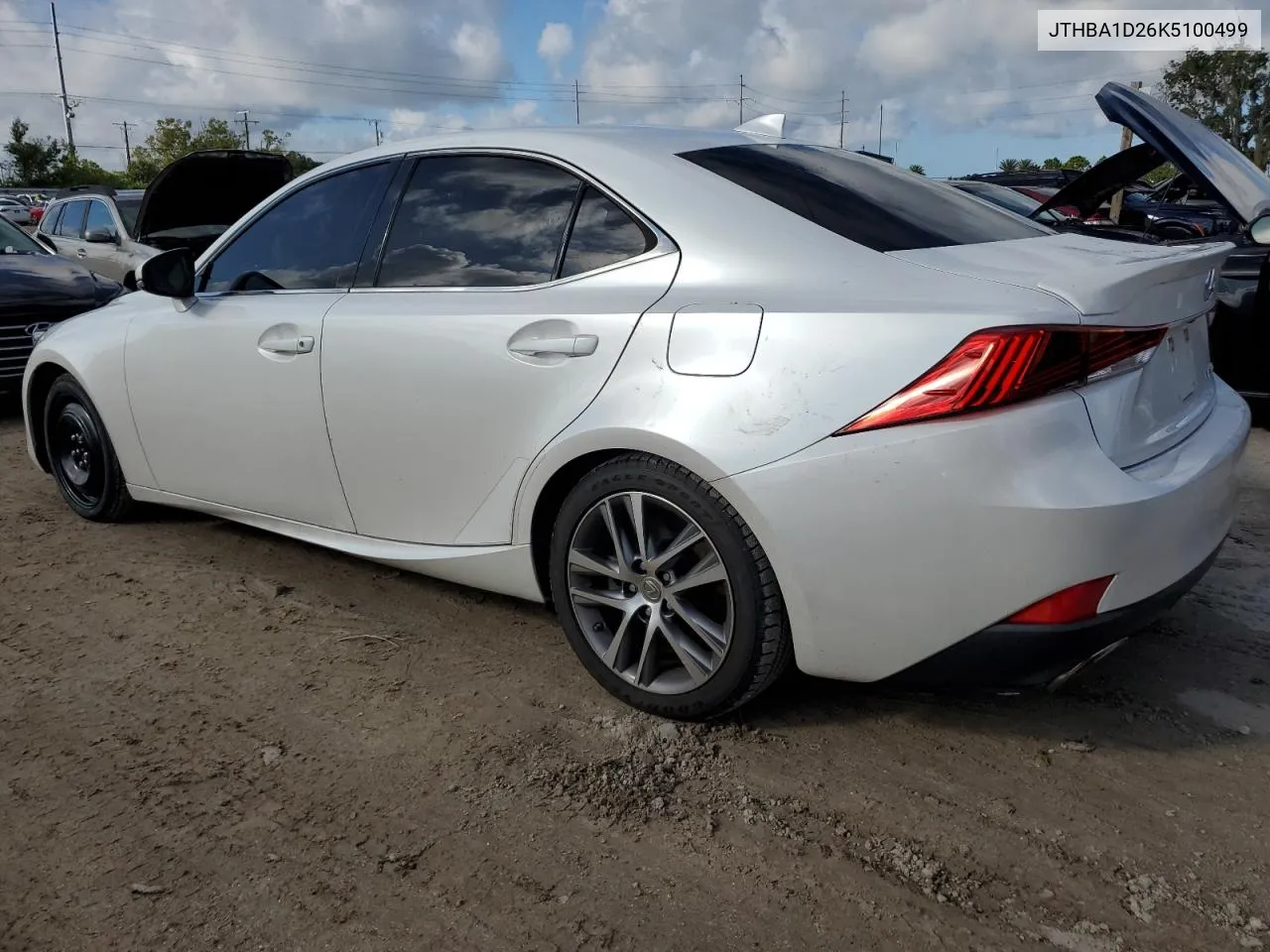 2019 Lexus Is 300 VIN: JTHBA1D26K5100499 Lot: 73804364