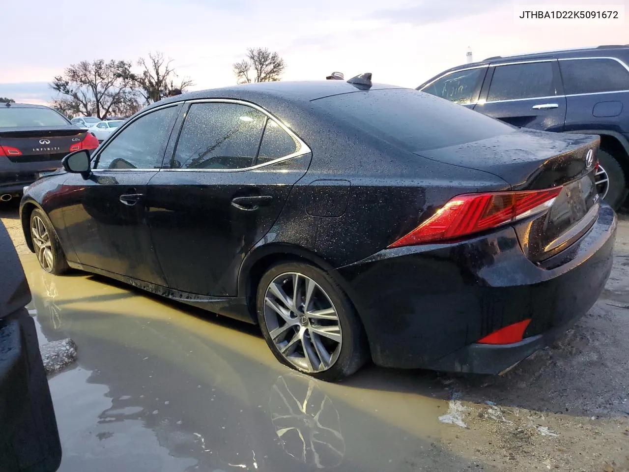 2019 Lexus Is 300 VIN: JTHBA1D22K5091672 Lot: 73925574