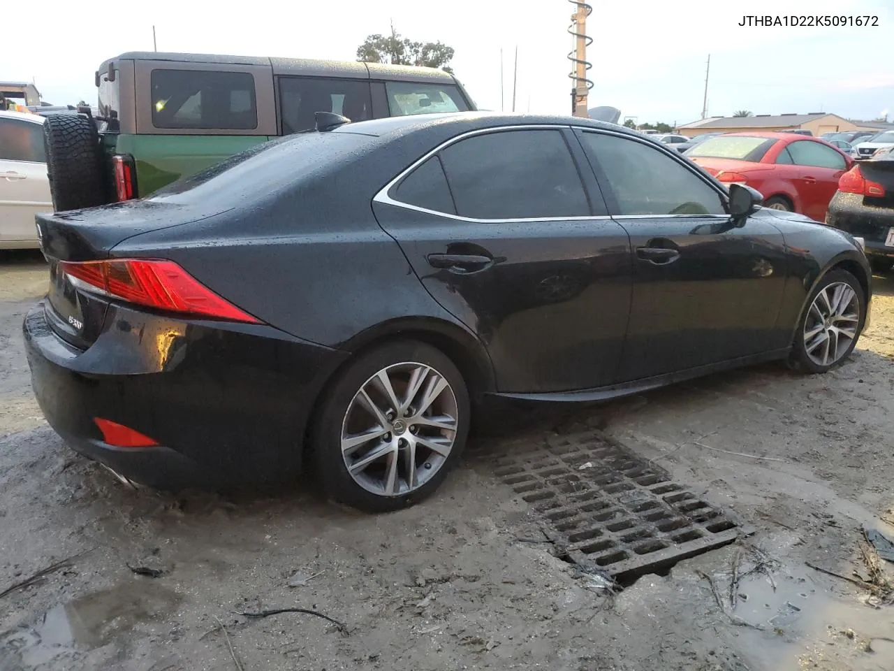 2019 Lexus Is 300 VIN: JTHBA1D22K5091672 Lot: 73925574