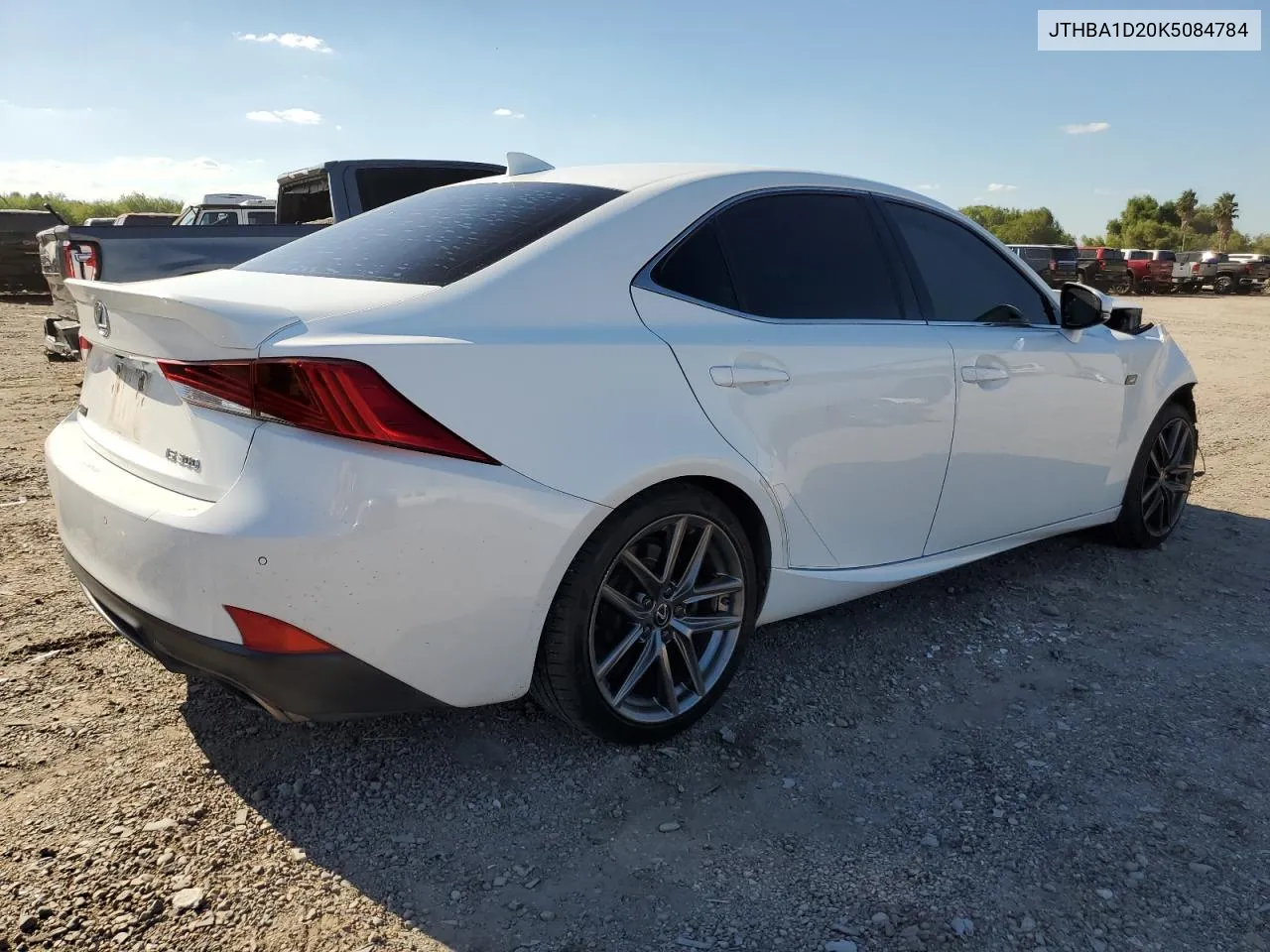 2019 Lexus Is 300 VIN: JTHBA1D20K5084784 Lot: 74305314