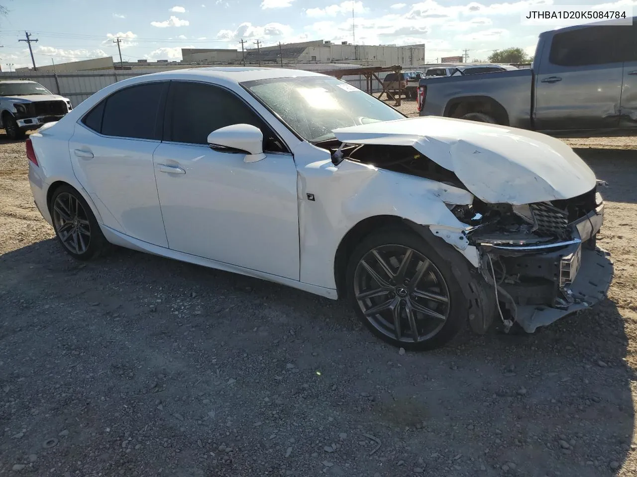 2019 Lexus Is 300 VIN: JTHBA1D20K5084784 Lot: 74305314