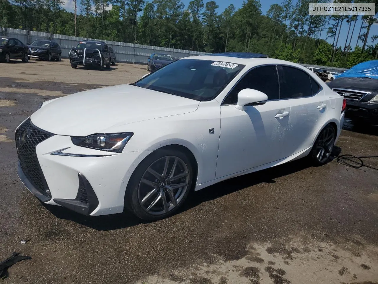 JTHGZ1E21L5017335 2020 Lexus Is 350 F-Sport