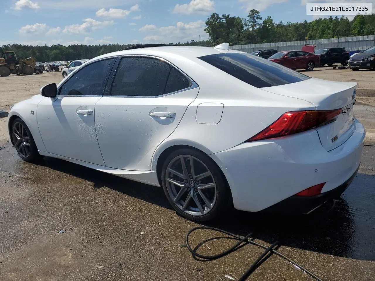 JTHGZ1E21L5017335 2020 Lexus Is 350 F-Sport