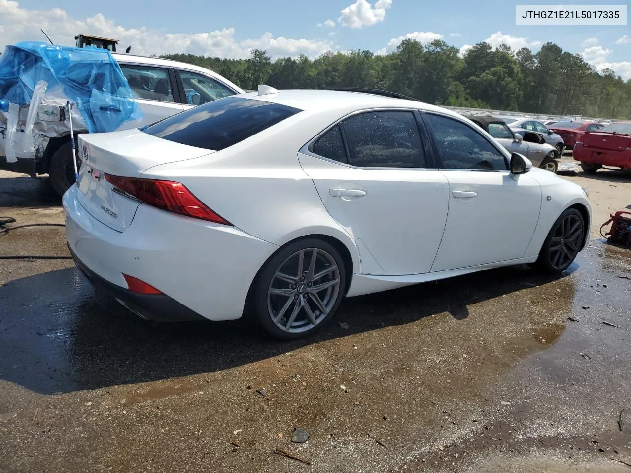 2020 Lexus Is 350 F-Sport VIN: JTHGZ1E21L5017335 Lot: 55364864