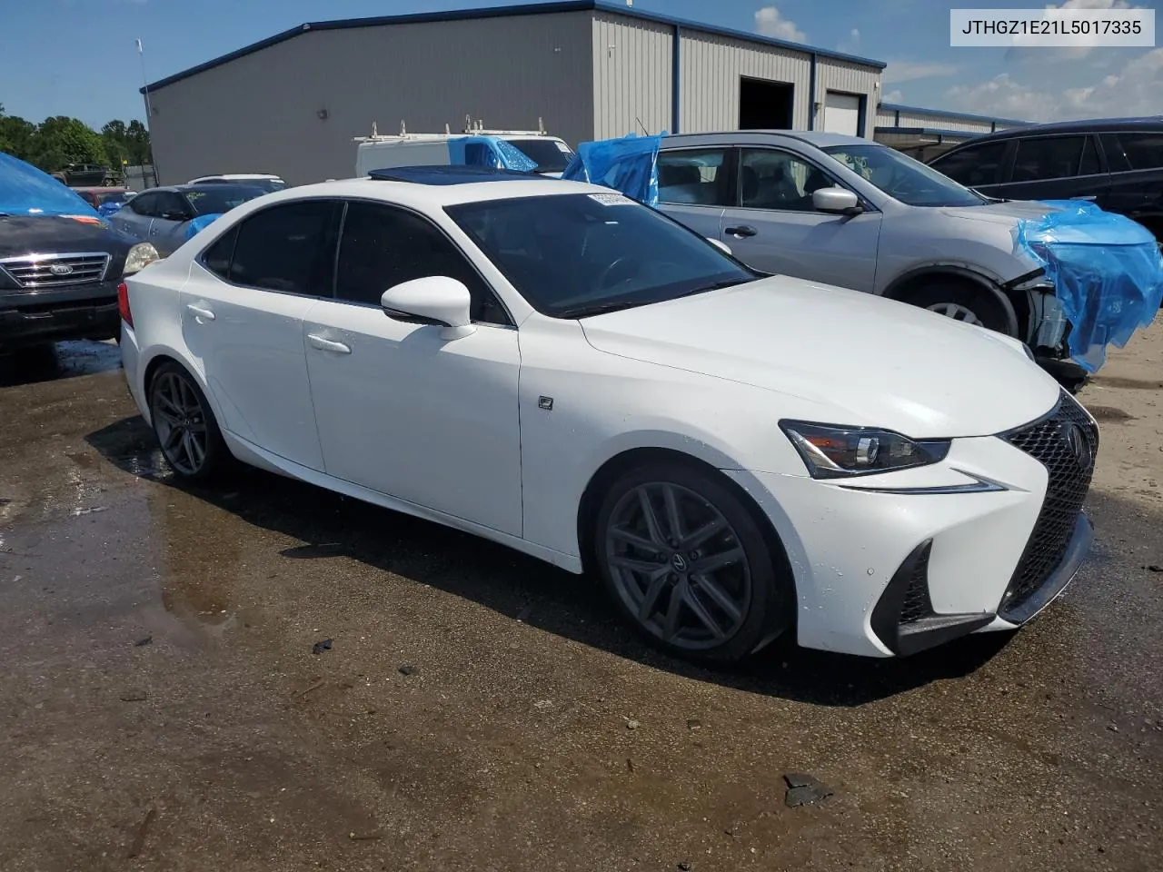 2020 Lexus Is 350 F-Sport VIN: JTHGZ1E21L5017335 Lot: 55364864