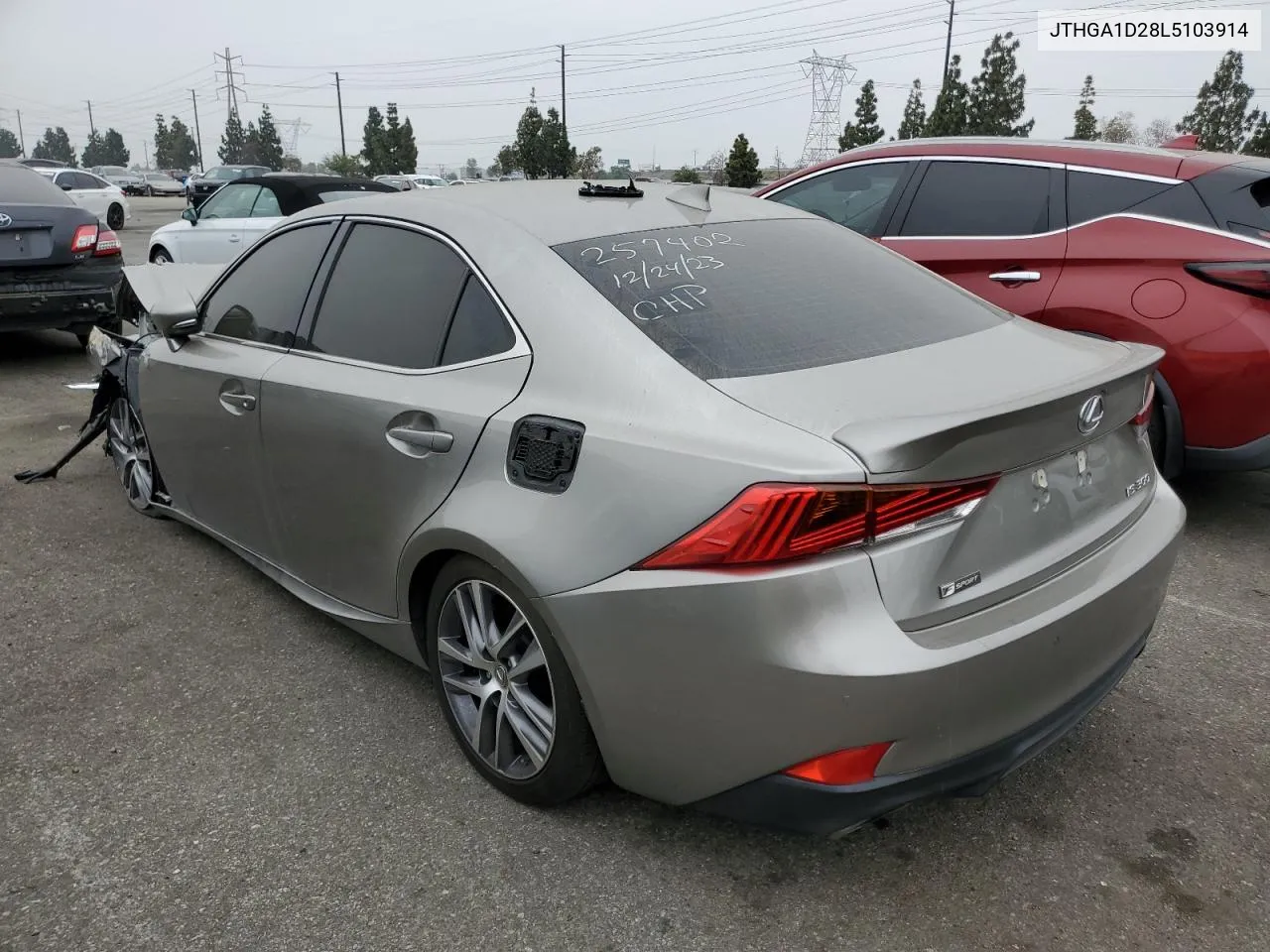 JTHGA1D28L5103914 2020 Lexus Is 300 F-Sport