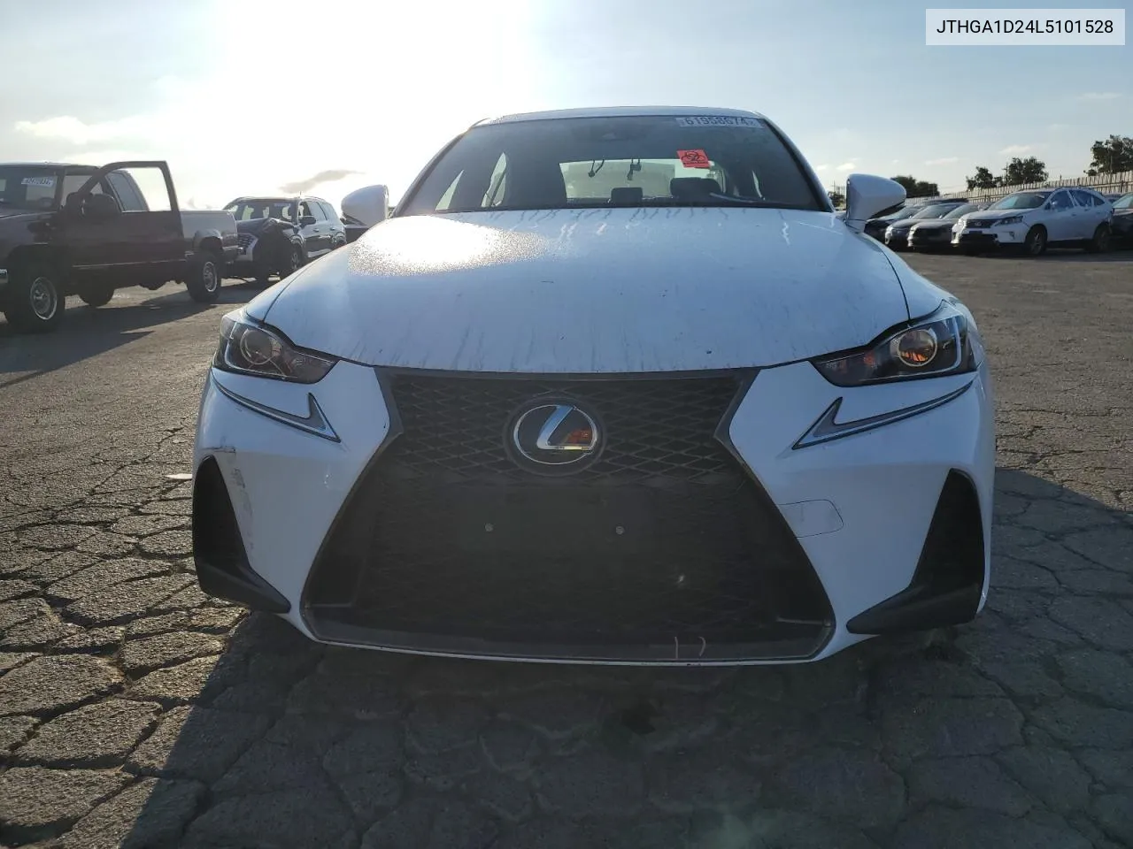 2020 Lexus Is 300 F-Sport VIN: JTHGA1D24L5101528 Lot: 61958674