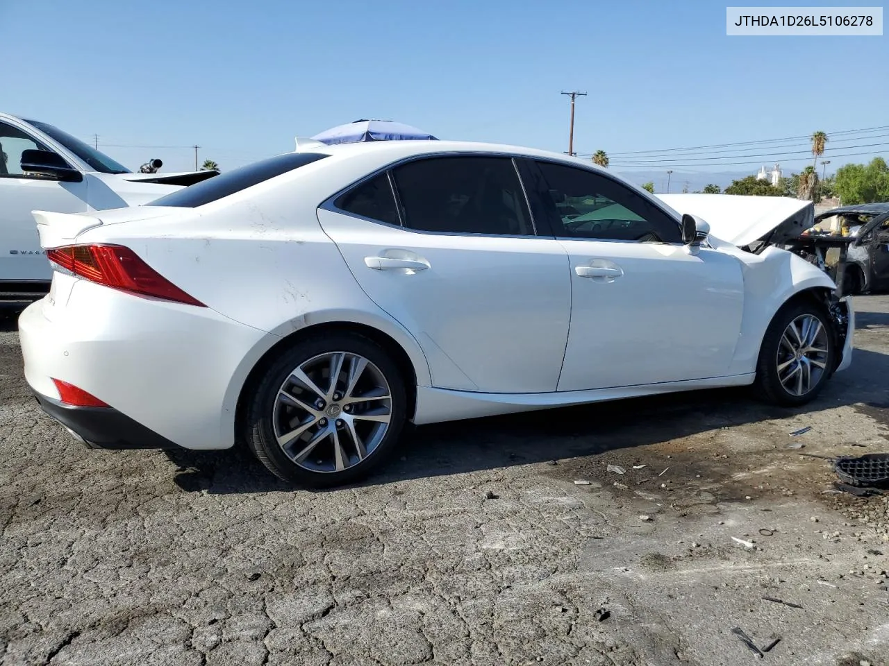 2020 Lexus Is 300 Premium VIN: JTHDA1D26L5106278 Lot: 72035814