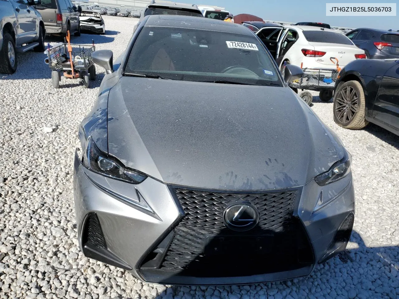 2020 Lexus Is 350 F Sport VIN: JTHGZ1B25L5036703 Lot: 72428144